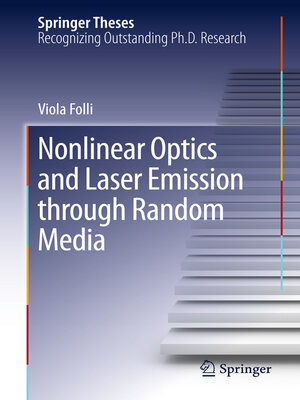 cover image of Nonlinear Optics and Laser Emission through Random Media